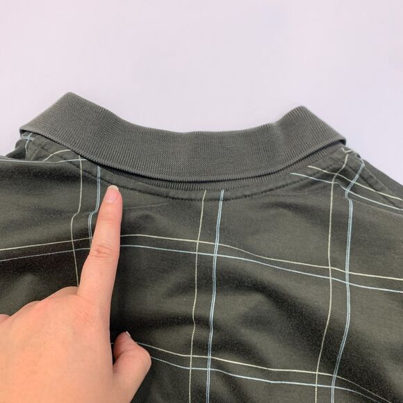 Brooks Brothers Polo Shirt Mens XL Extra Large Moss Green Cotton Short Sleeve - Picture 11 of 13